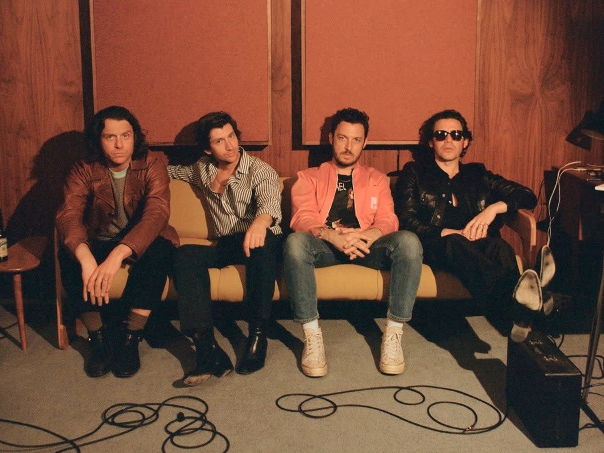 Arctic Monkeys in a promo shot for their new album ‘The Car' (Zackery Michael)