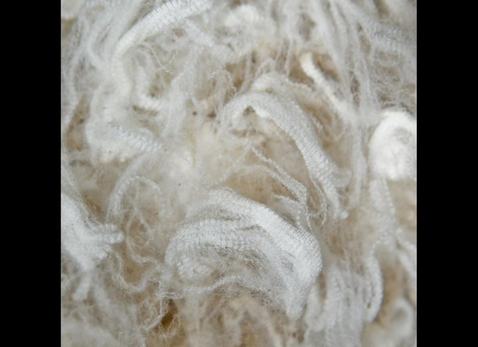 "Merino wool is very good at masking odour -- you can wear wool garments for quite a long time without body odours developing in them," say McQueen. So while most workout garments aren't made with wool, you might want to consider that investment for socks that contain the material -- at least they'll reduce odour while you're wearing them.