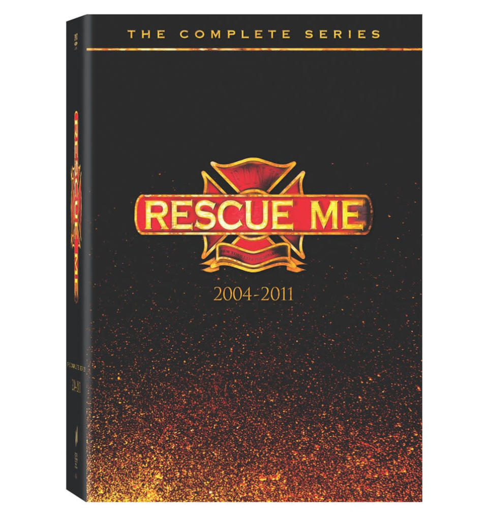 <b>TV DVDs</b><br><br><b>"Rescue Me: The Complete Series"</b> (Sony Home Entertainment)<br>Denis Leary's Emmy-winning post-9/11 firefighter drama was at times brilliant, funny, tragic, infuriating, and downright ridiculous, but overall, its seven seasons unfold a great story that's worthy of a marathon viewing schedule. Bonus materials in the collection include gag reels, 90 deleted scenes, audio commentaries, and nearly three dozen featurettes on all aspects of the production, which was filmed in New York City.<br><br><a href="http://www.amazon.com/Rescue-Me-Complete-Denis-Leary/dp/B008H6GHF6/ref=sr_1_2?s=movies-tv&ie=UTF8&qid=1354644768&sr=1-2&keywords=rescue+me" rel="nofollow noopener" target="_blank" data-ylk="slk:Amazon.com;elm:context_link;itc:0;sec:content-canvas" class="link ">Amazon.com</a>, $95.99