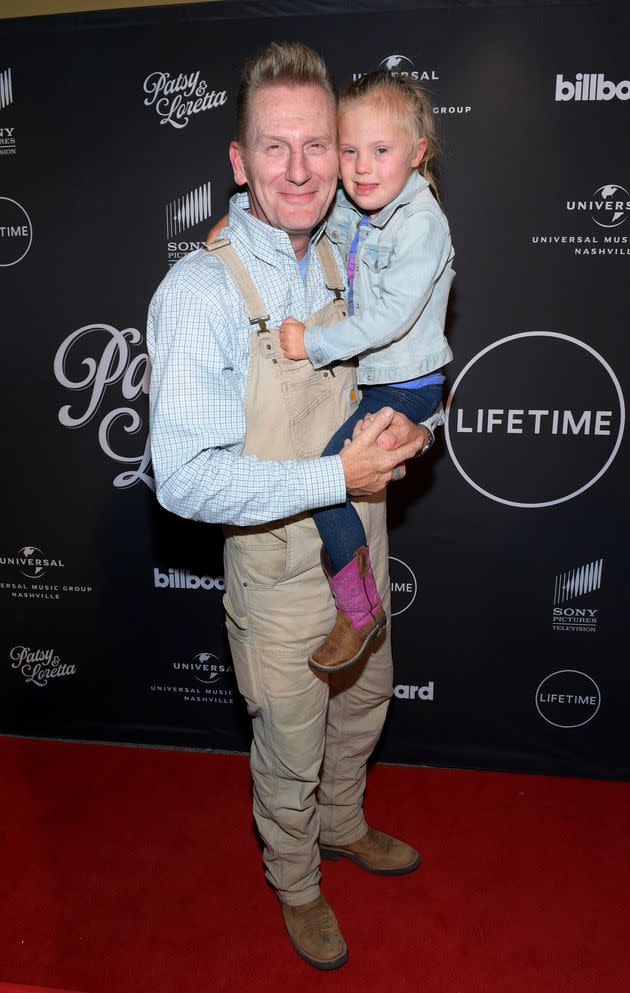Rory Feek and his daughter Indiana in 2019. 