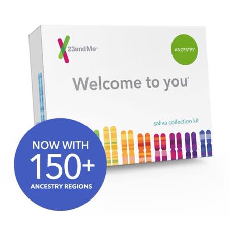 23andMe Personal Ancestry Kit with Lab Fee Included. (Photo: Walmart)