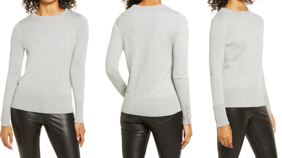 Halogen's crewneck sweater - Nordstrom, $29 (originally $49)