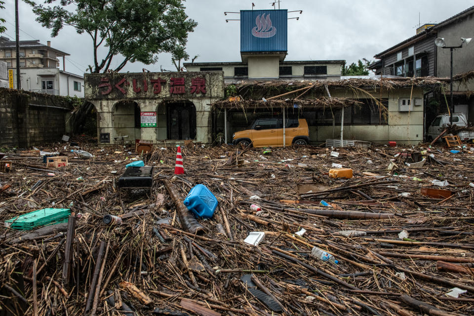 Unprecedented Rain Causes Flooding And Landslides In Kumamoto