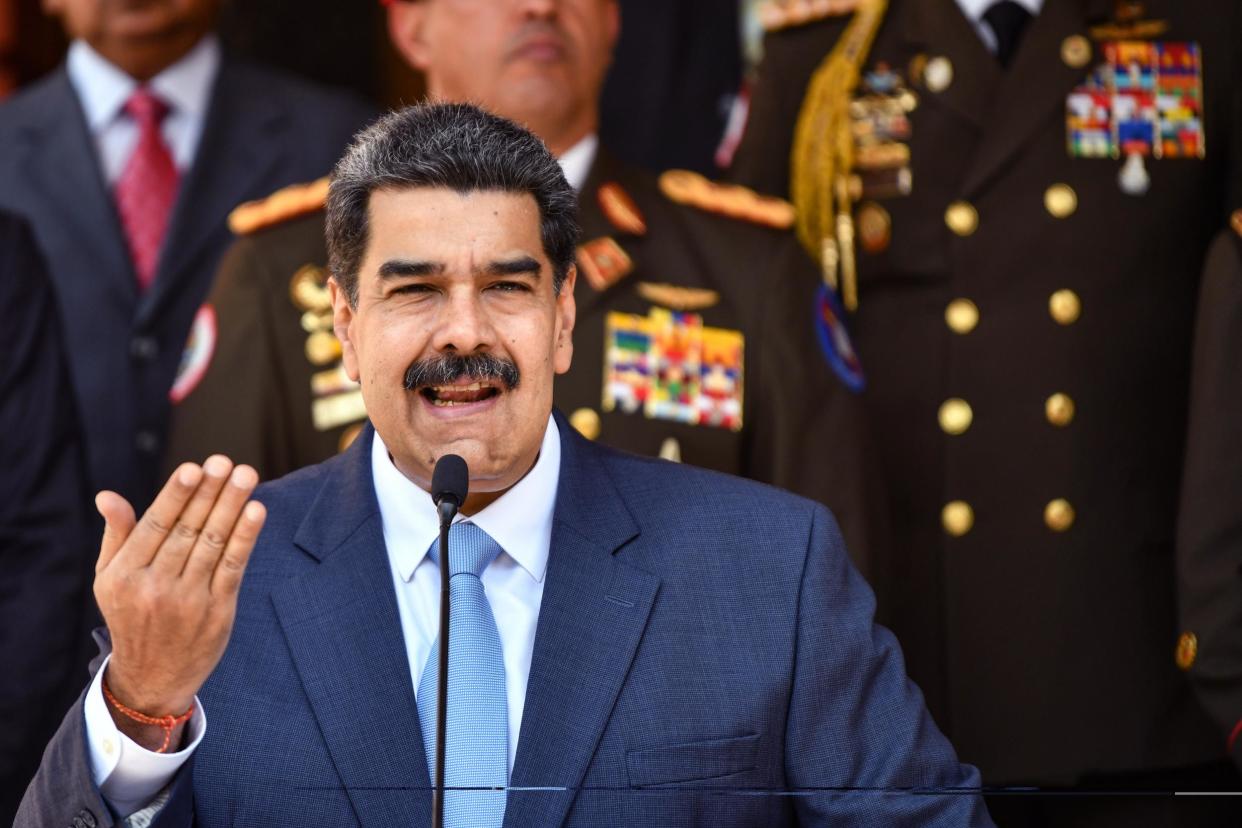 Venezuelan officials said they had thwarted a predawn invasion aimed at killing Maduro: Getty
