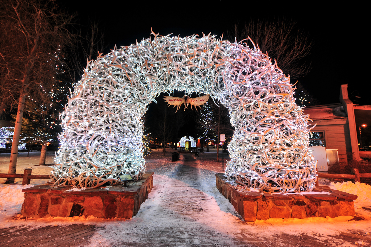 Christmas in Jackson Hole, Wyoming