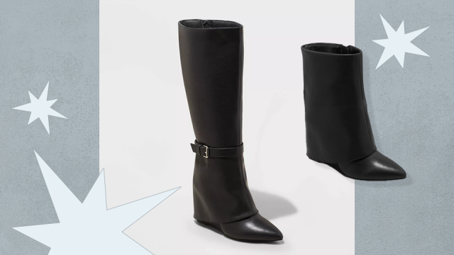 givenchy fold over boots, love!  High knee boots outfit, Fold