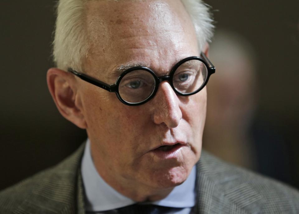 Longtime Trump adviser Roger Stone