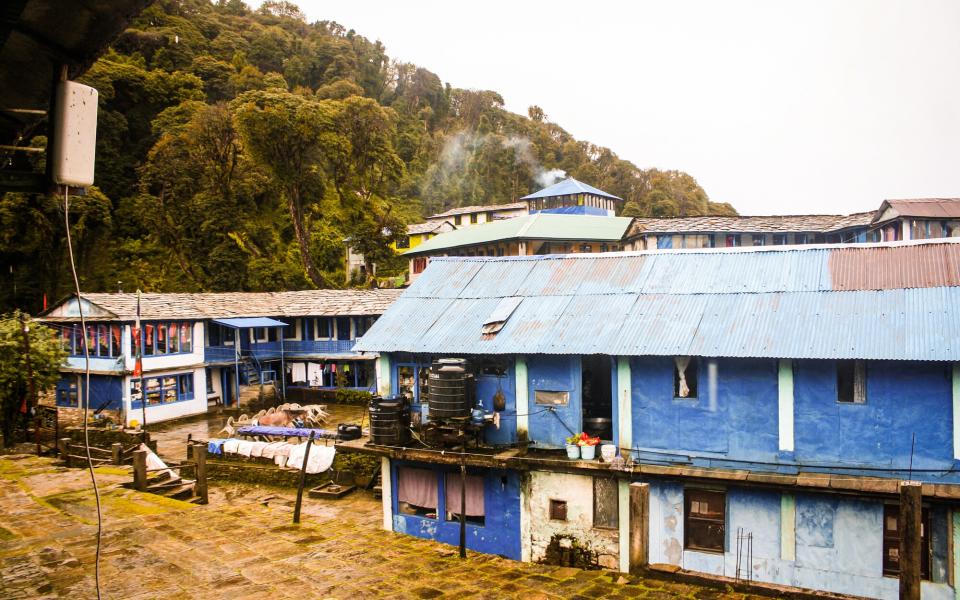 A tea house in Nepal