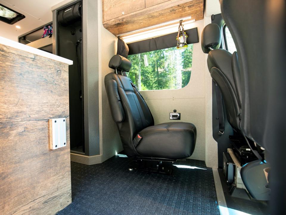 Elevate camper van from Outside Van