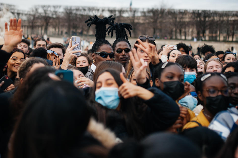 The scene at Paris Fashion Week. - Credit: Kuba Dabrowski/WWD