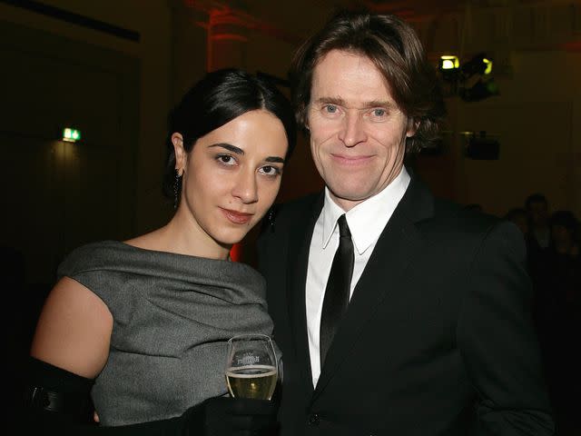<p>Andreas Rentz/Getty</p> Willem Dafoe and Giada Colagrande at the 58th Berlinale Film Festival in 2008