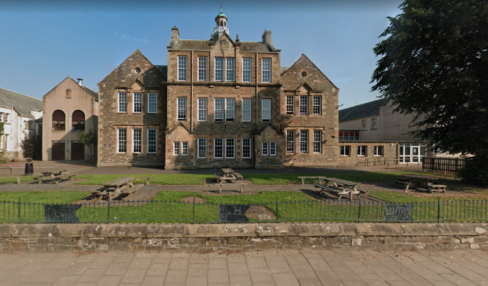 Scouler was a teacher at Hawick High School in the Scottish Borders. (Google Streetview)