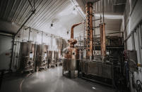 The Black Cow Distillery in Beaminster, south England in April 2017. Many people now like to know more about their food and drink and where it comes from. That’s leading to a boom in so-called "spirit tourism" in Britain. Artisan brands and micro distilleries are popping up across the United Kingdom. And many global brands are distilled there too. (Black Cow Distillery via AP)