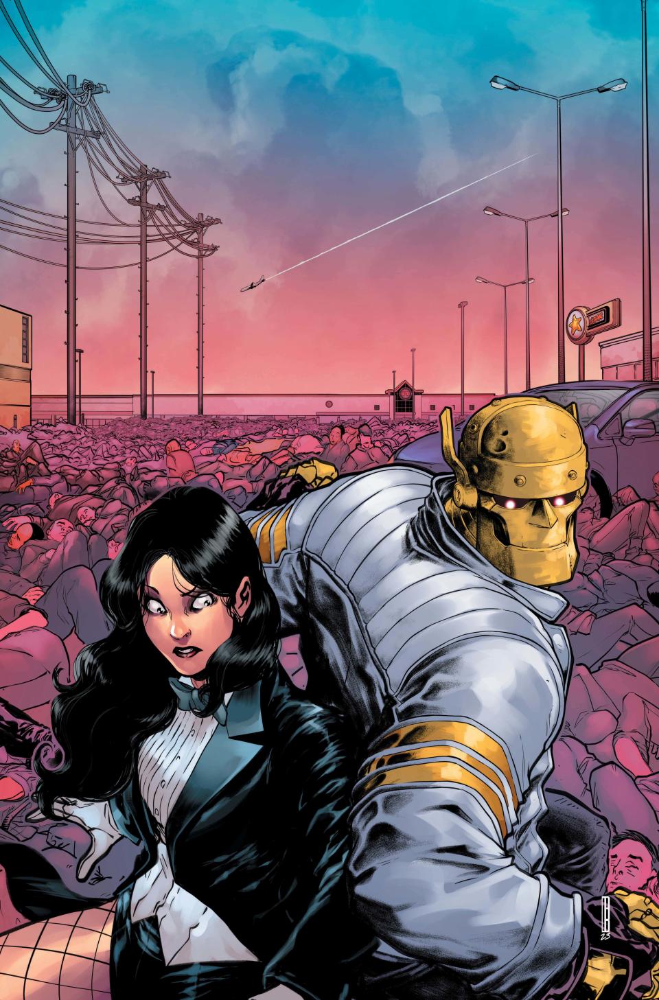 Zatanna and Robot Man.