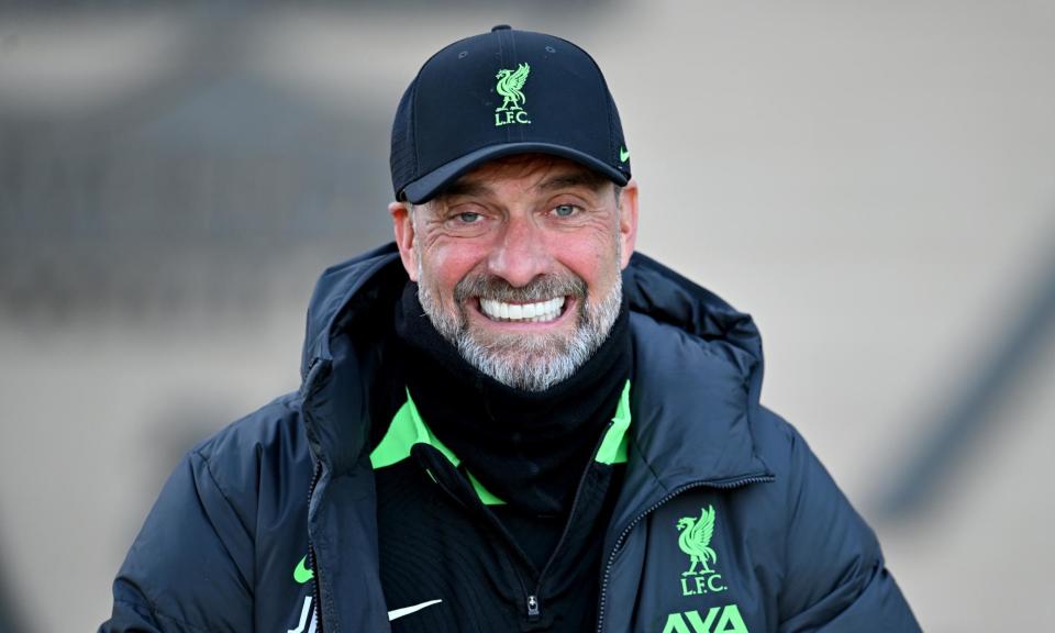 <span>Jürgen Klopp has been out of work since leaving Liverpool and may be suited to the ‘easier’ pace of life that international football offers.</span><span>Photograph: Andrew Powell/Liverpool FC/Getty</span>