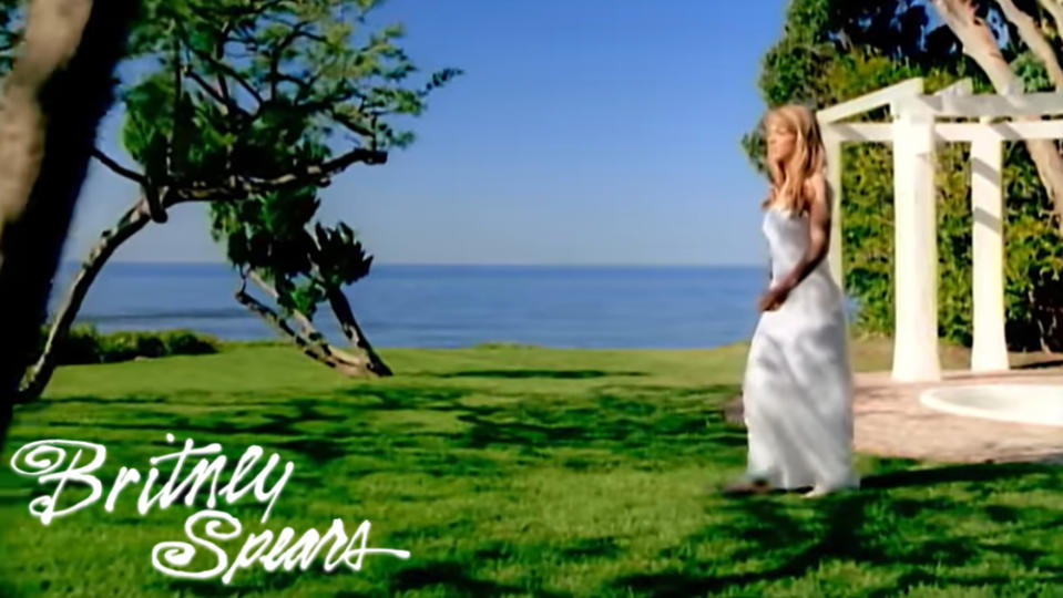 A video still from Spears’ 1999 music video on the property. - Credit: Jive Records