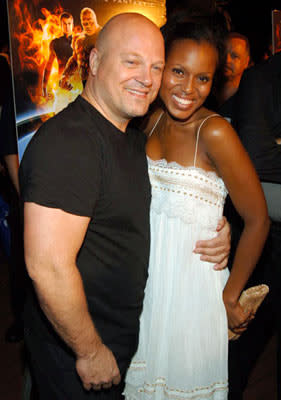 Michael Chiklis and Kerry Washington at the New York premiere of 20th Century Fox's Fantastic Four