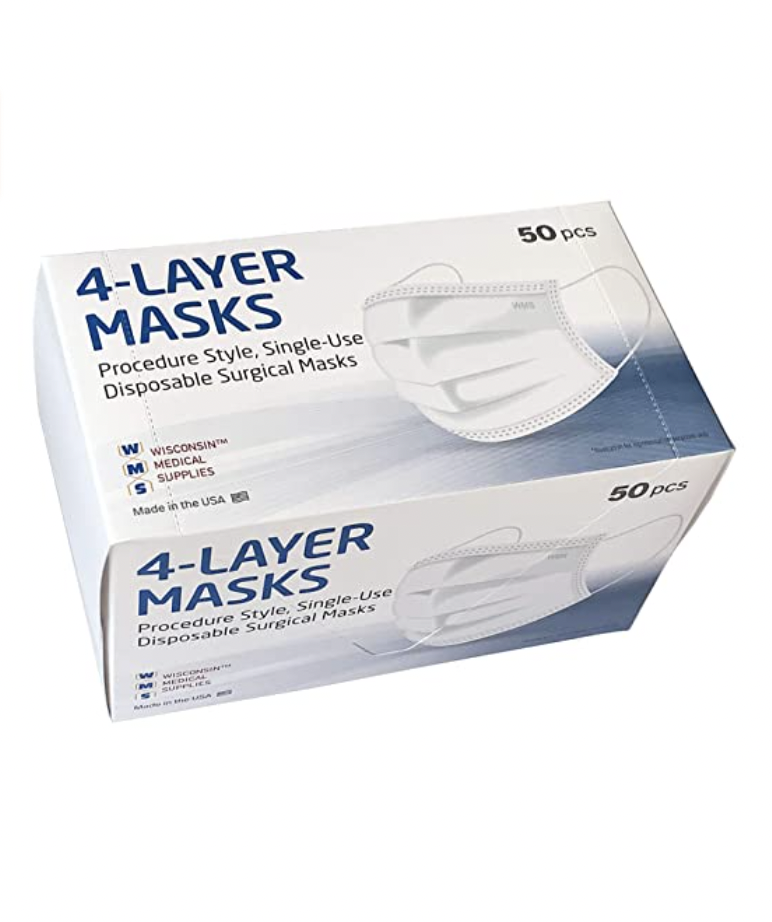 4-Layer Face Masks (50-Pack)
