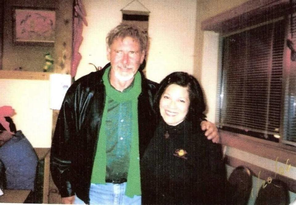 Movie star Harrison Ford’s visit to Connie’s Mexico Cafe in the mid-2000s is still memorialized on the restaurant wall.