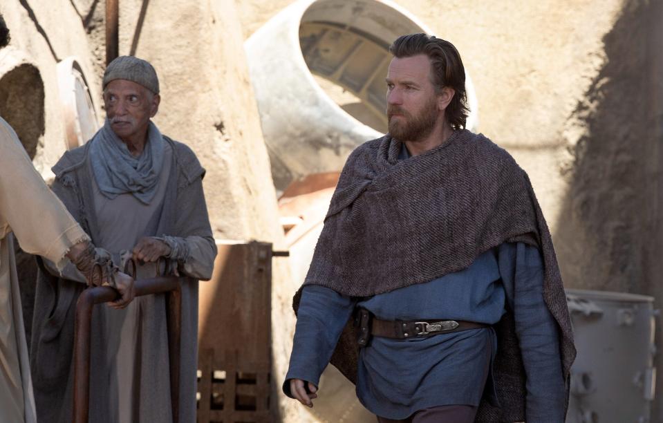 Obi-Wan Kenobi (Ewan McGregor) in Lucasfilm's OBI-WAN KENOBI, exclusively on Disney+.