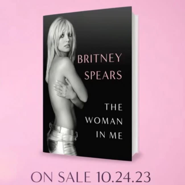 La portada de las memorias de Britney Spears credit:Bang Showbiz