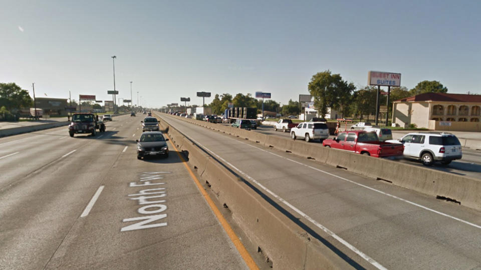 Pictured is the North Freeway in Houston, Texas. Source: Google Maps