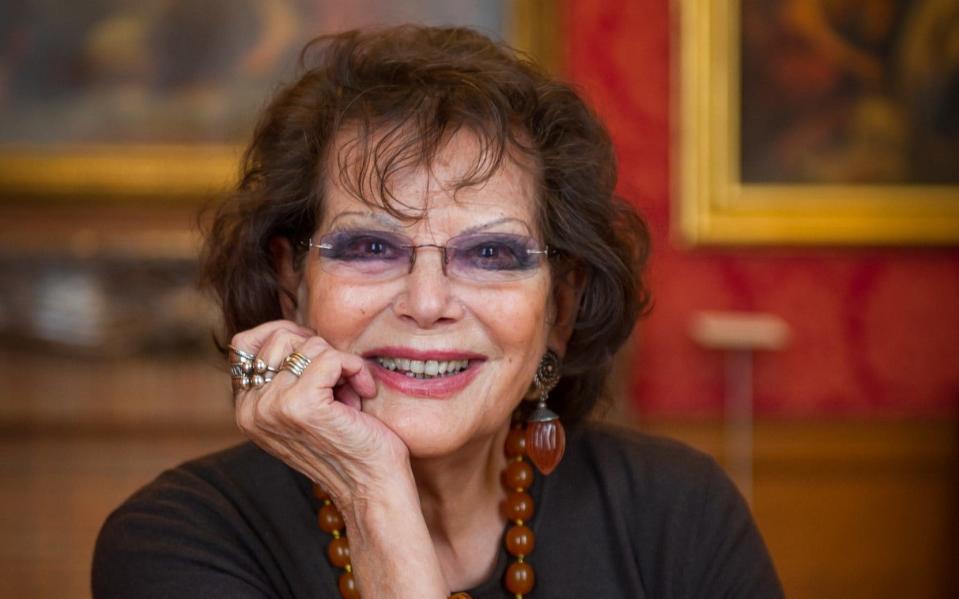 Italian actress Claudia Cardinale  - Credit: AFP