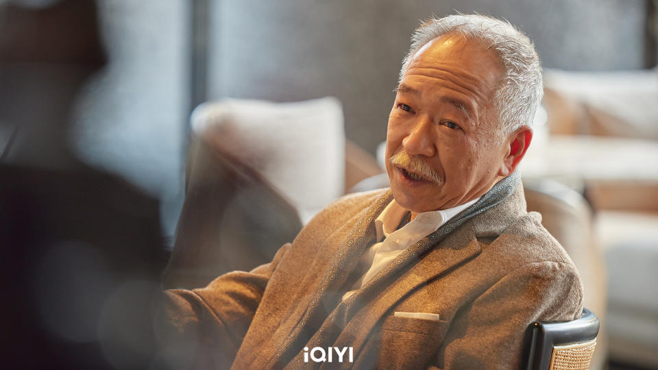 ▲傅雷飾演陳昊森的爺爺。

