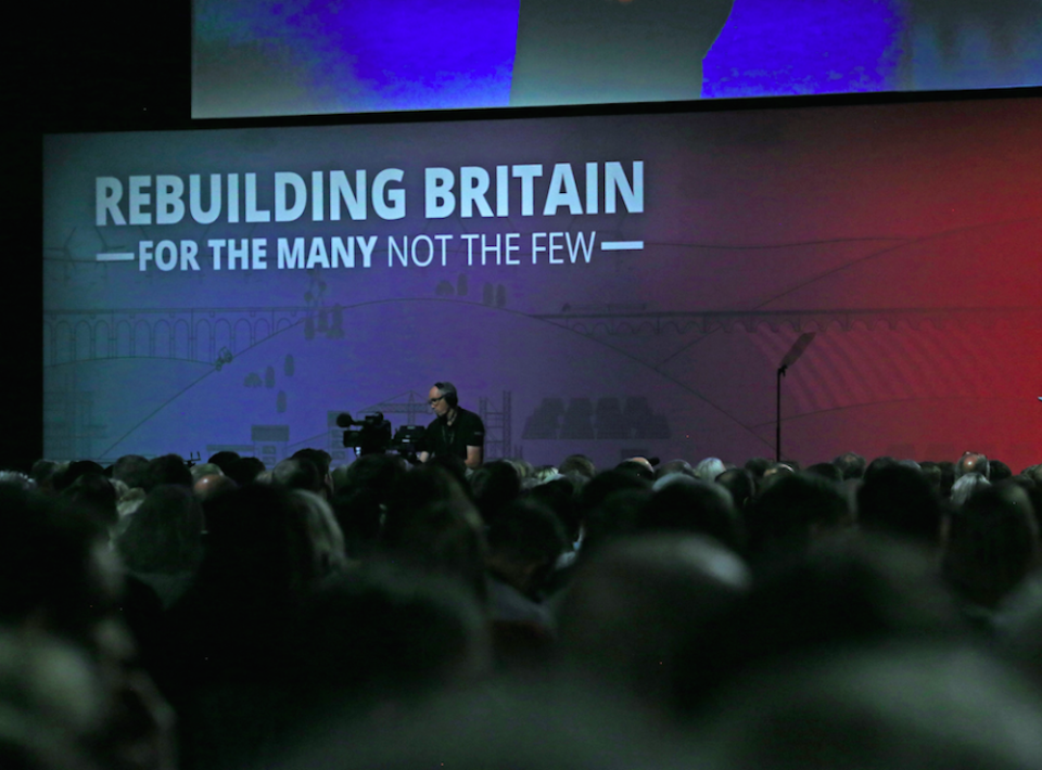 The story was told to delegates at the Labour Party conference in Liverpool (Picture: PA)