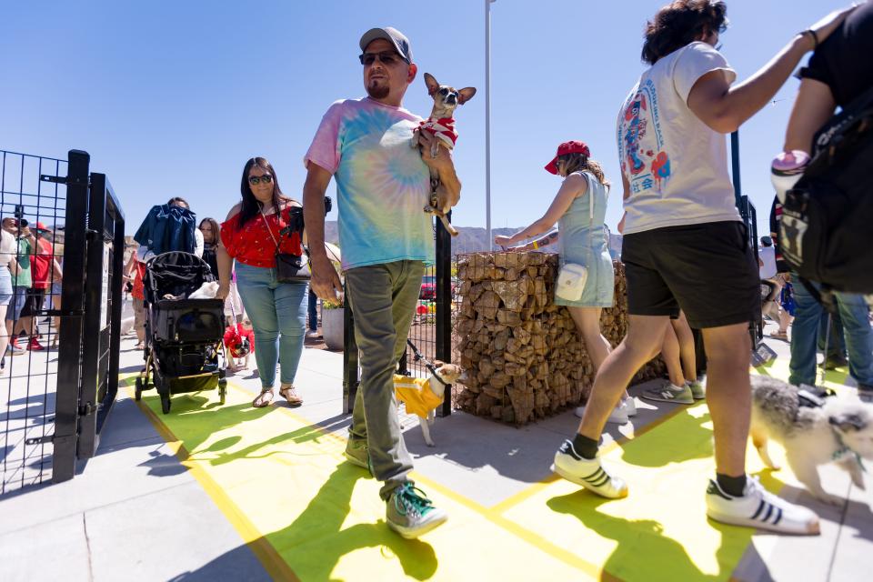 The MUTTS Canine Cantina grand opening was held on Saturday, May 18, 2024, in the Montecillo community at West El Paso.