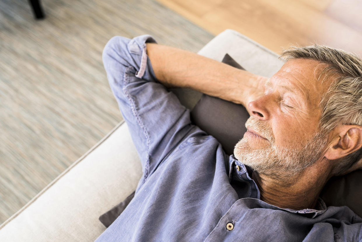 Regular afternoon naps may help people stay sharp in old age. (Posed by a model, Getty Images)