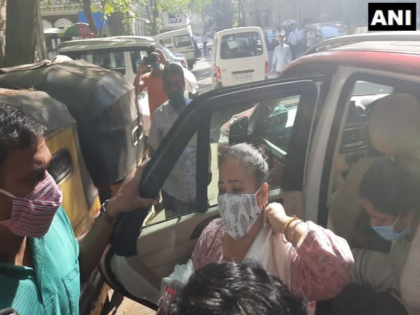 Comedian Bharti Singh has been arrested by NCB for possession of 86.5 grams cannabis [Photo/ANI]