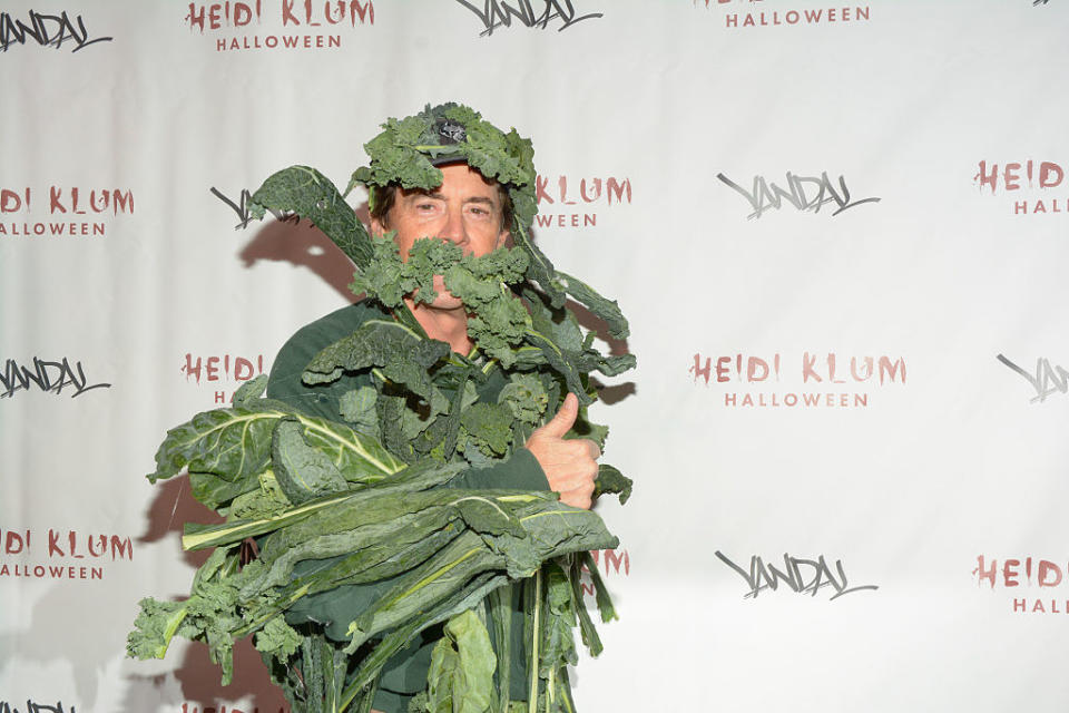Kyle MacLachlan's kale costume