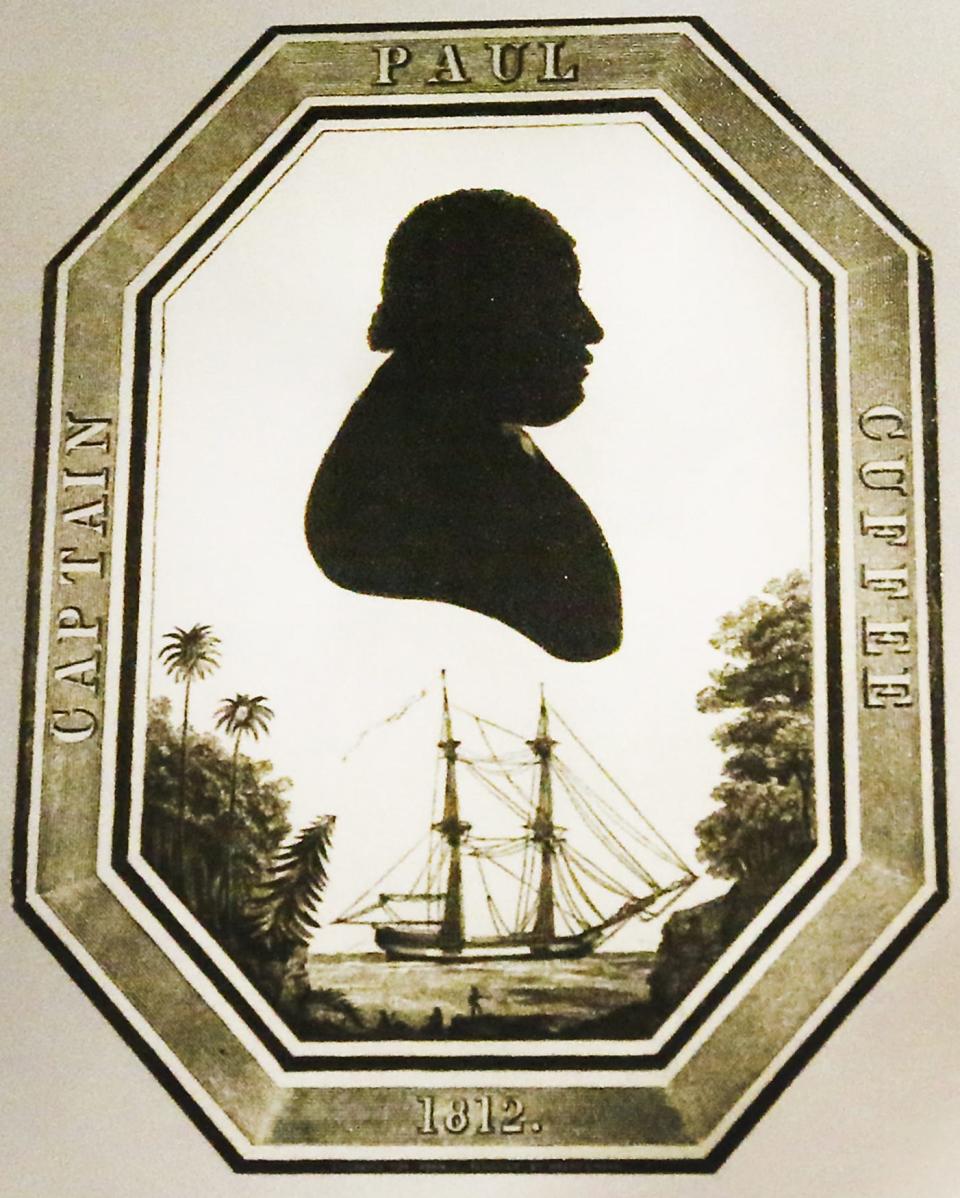 Silhouette of Captain Paul Cuffe. [ MIKE VALERI/THE STANDARD-TIMES/SCMG ]