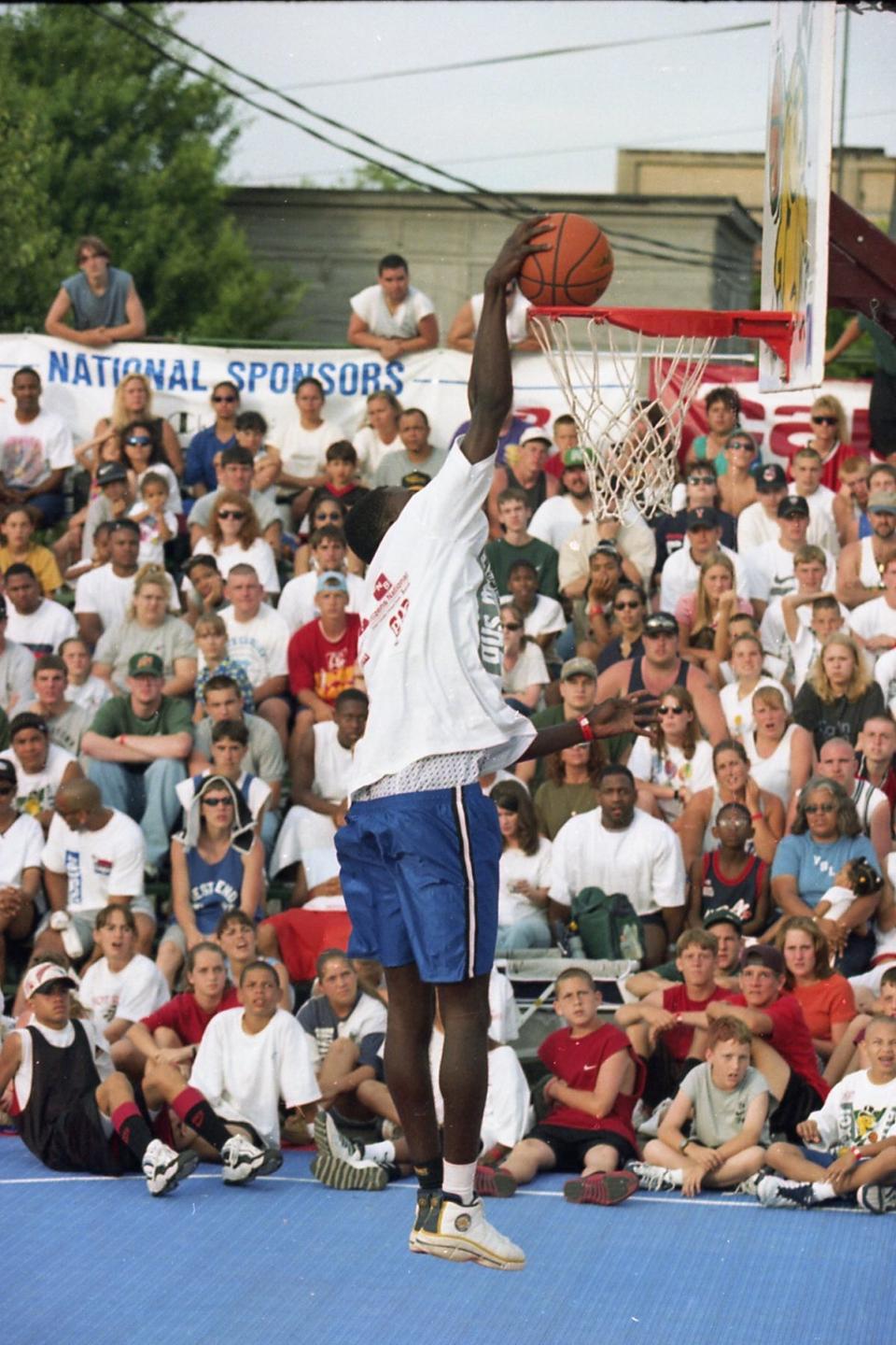 The Gus Macker 3-on-3 basketball tournament featured more than 900 teams and 3,000 players when it came to Chillicothe in June 1997.