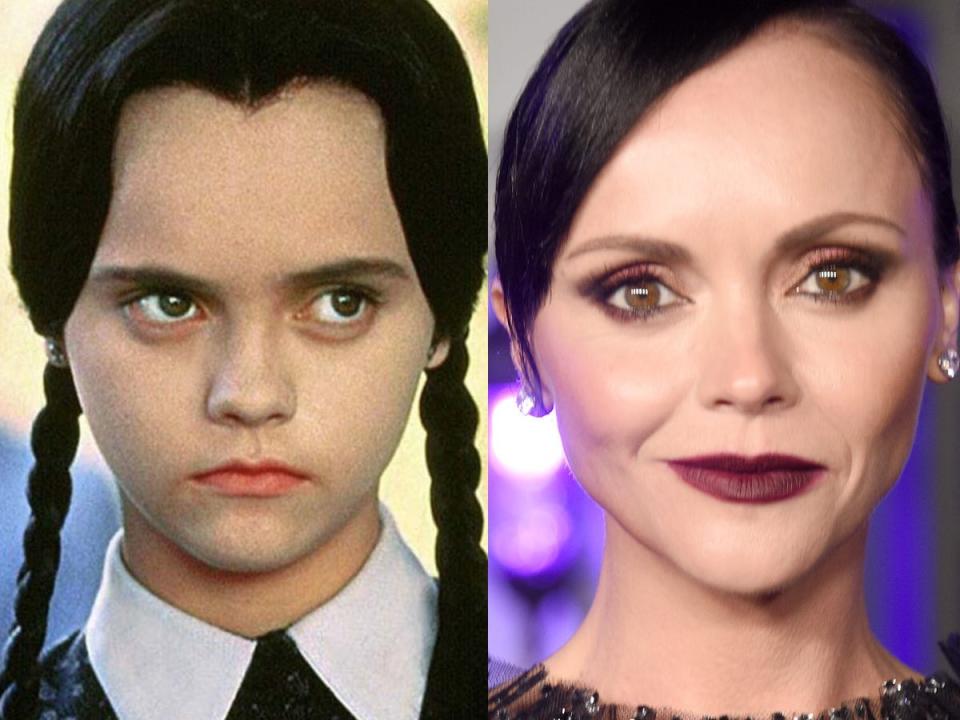 Christina Ricci as Wednesday Addams.