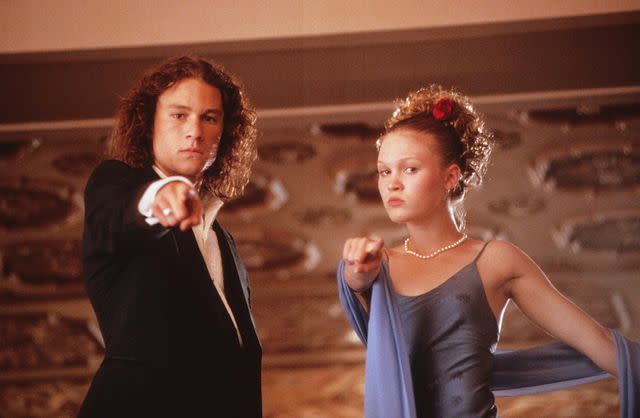 Touchstone Heath Ledger and Julia Stiles in '10 Things I Hate About You,' 1999