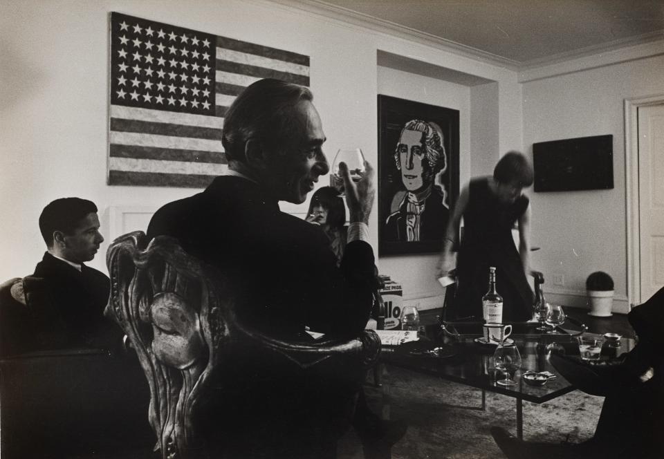 Party at Leo Castelli’s apartment , 1964