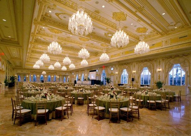 Mar-a-Lago's new ballroom on December 12, 2005.