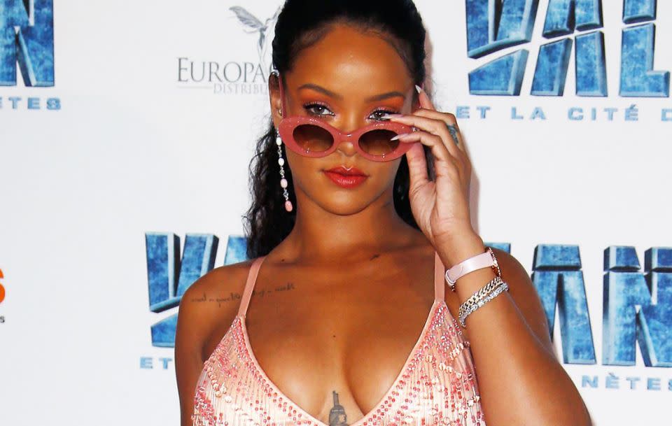 RiRi apparently regrets the night she lost her virginity. Here she is looking absolutely fabulous in Paris in July. Source: Getty