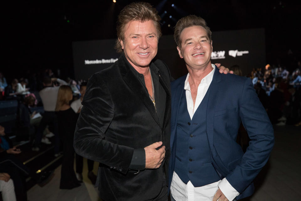 “Let’s just say when Richard Wilkins and I were together, we were on fire and the ratings were good,” says Richard Reid. Photo: Channel Nine