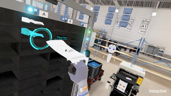 Volkswagen is building virtual factories to train employees on how to build cars.