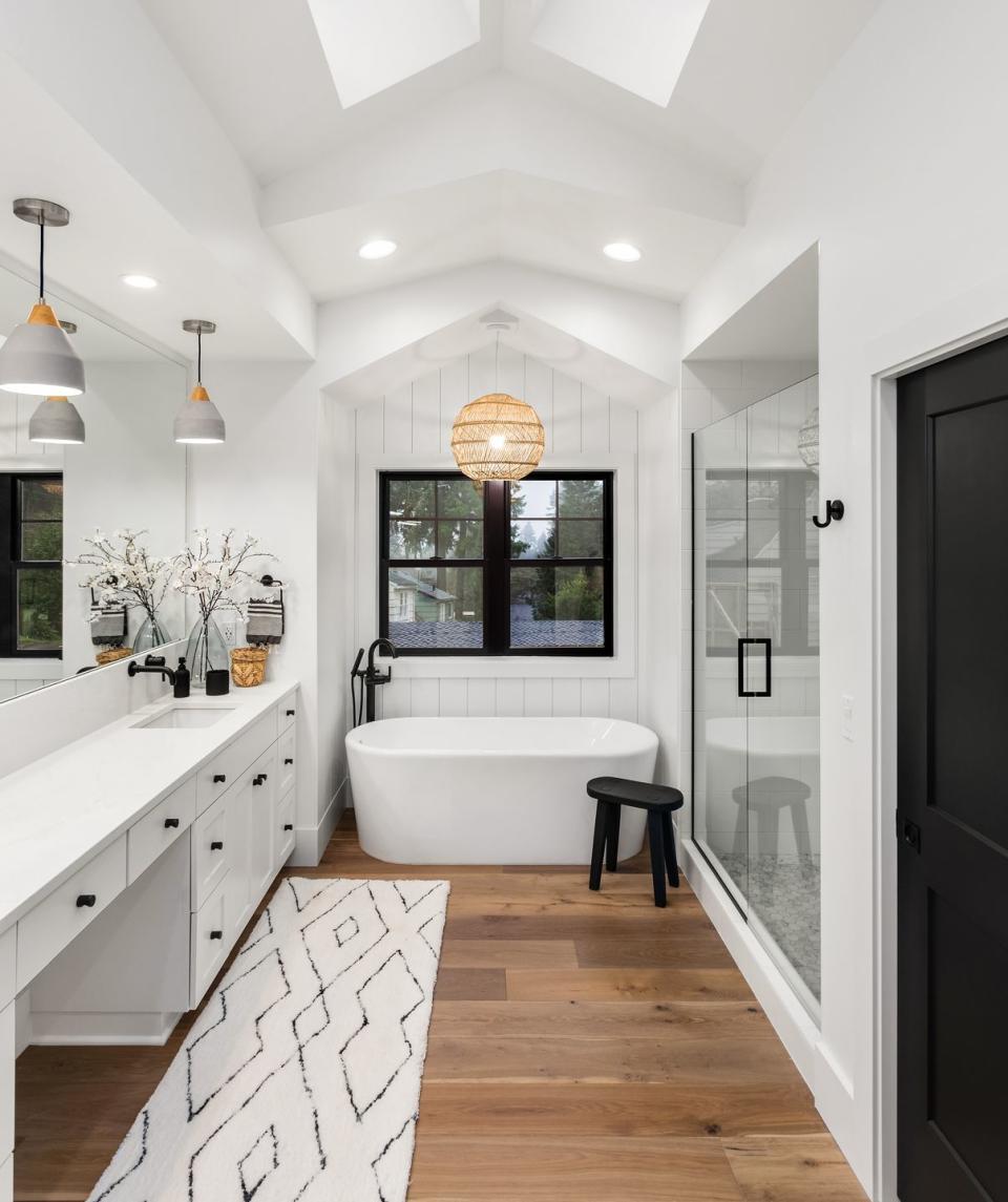 master bathroom interior