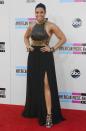 Jordin Sparks arrives on the red carpet at the 41st American Music Awards in Los Angeles, California November 24, 2013. REUTERS/Mario Anzuoni (UNITED STATES- TAGS: ENTERTAINMENT)(AMA-ARRIVALS)