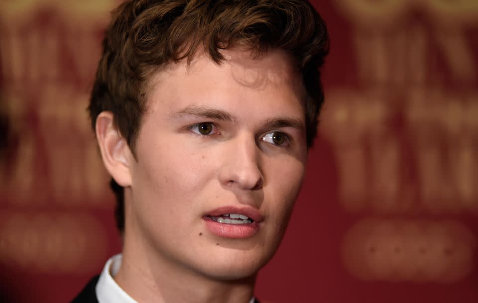 Ansel Elgort spoke about his Baby Driver co-star Kevin Spacey's alleged sexual harassment at the GQ Men of the Year awards in Sydney on Wednesday night. Source: Getty
