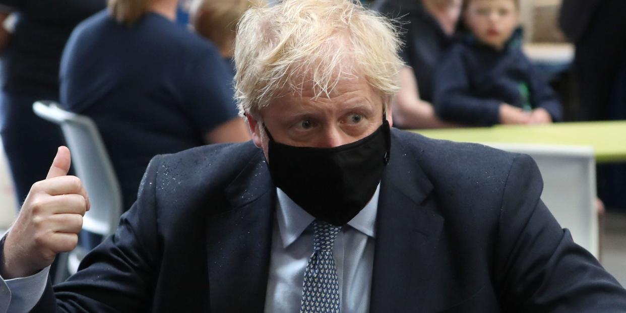 boris johnson 2nd coronavirus wave uk 2 weeks