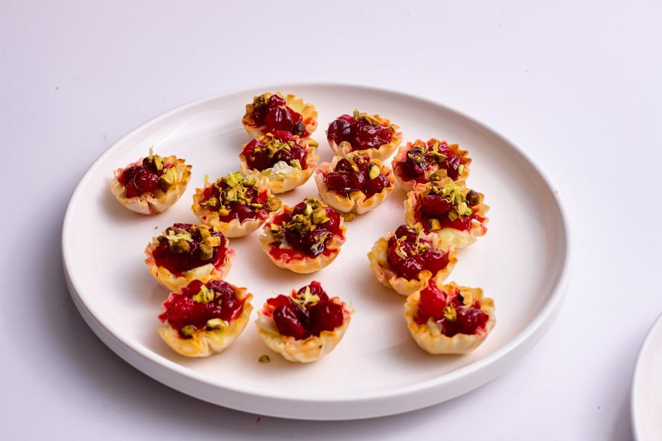 Cranberry-Brie Bites