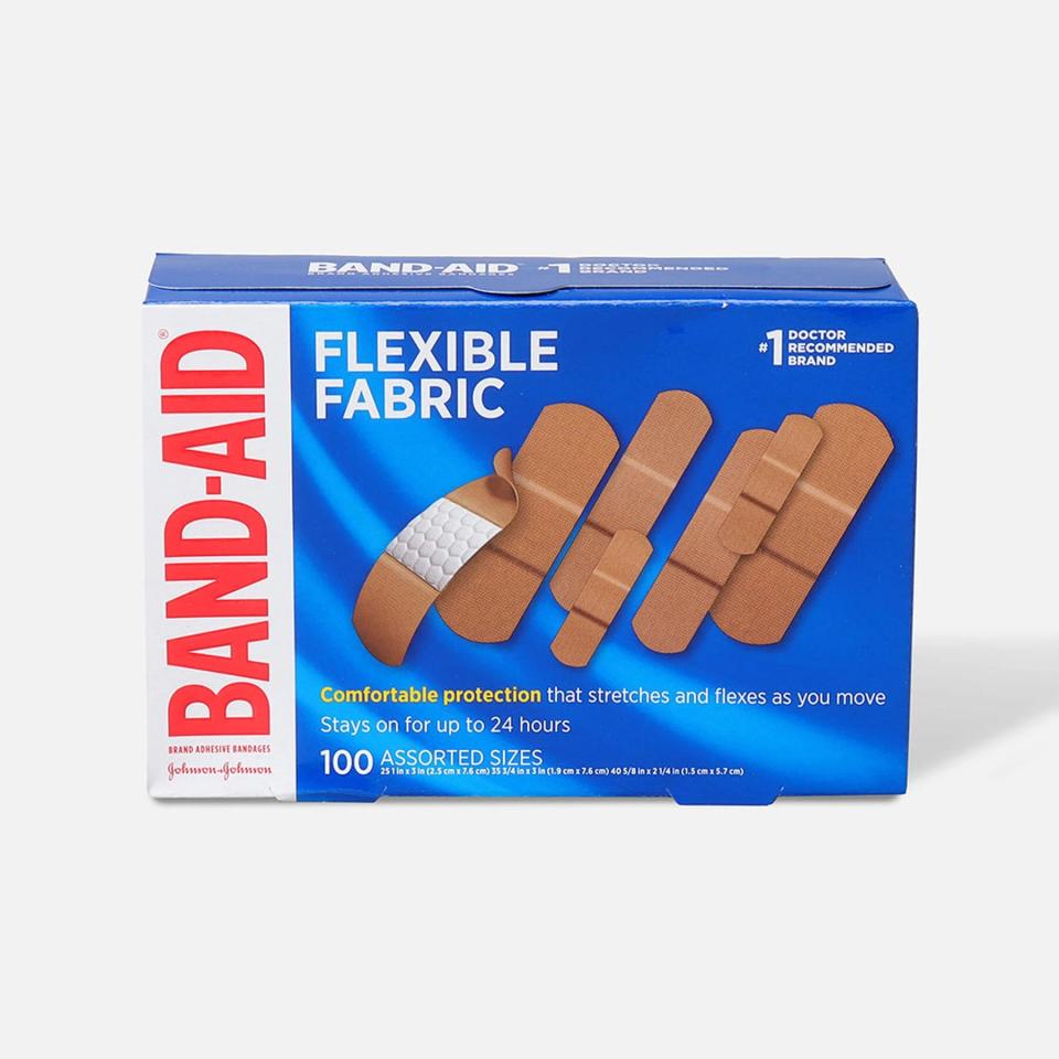 a box of band air brand bandages