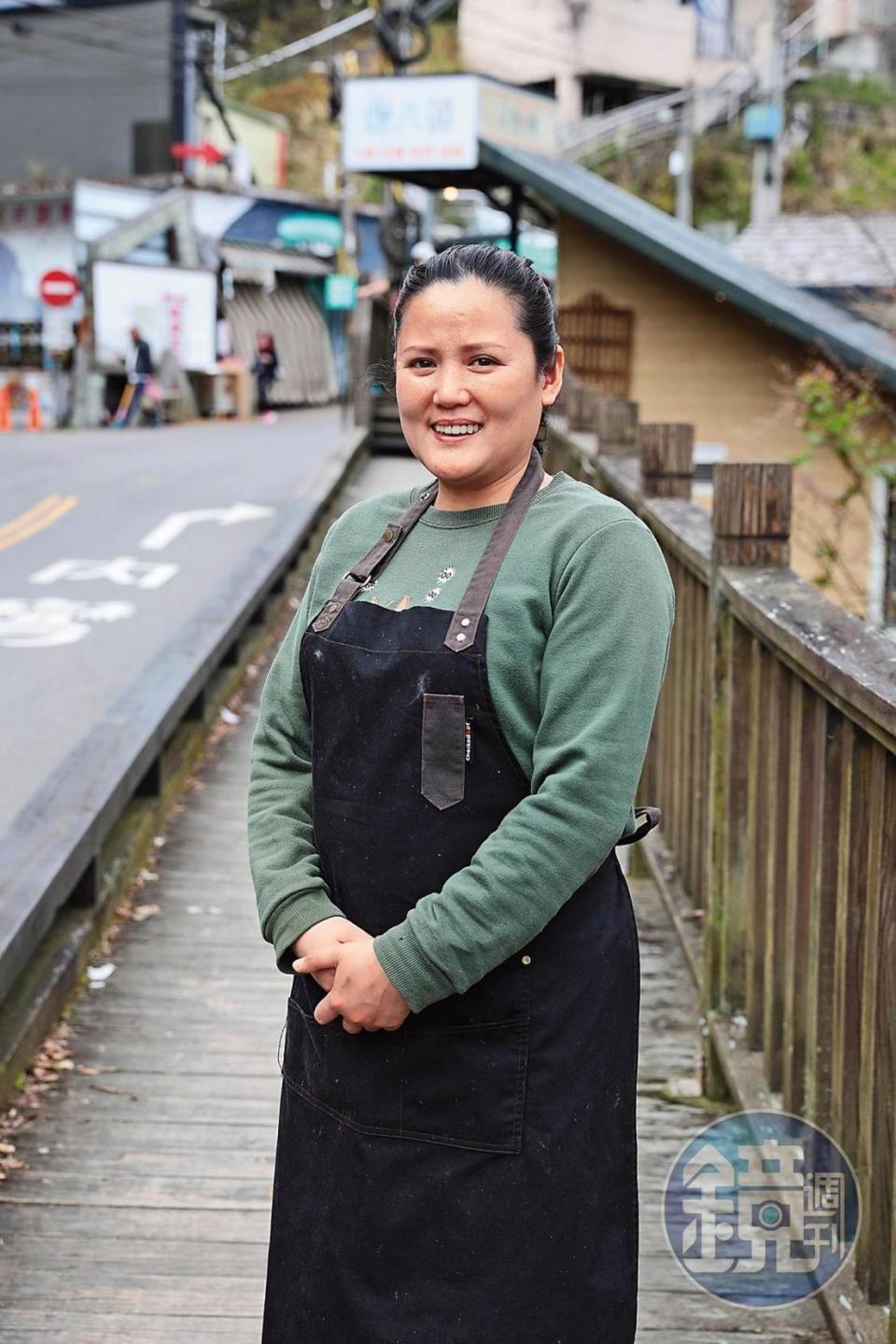 「凌雲閤」主廚謝貞儀從小愛烹飪，嚴選友善種植食材。 