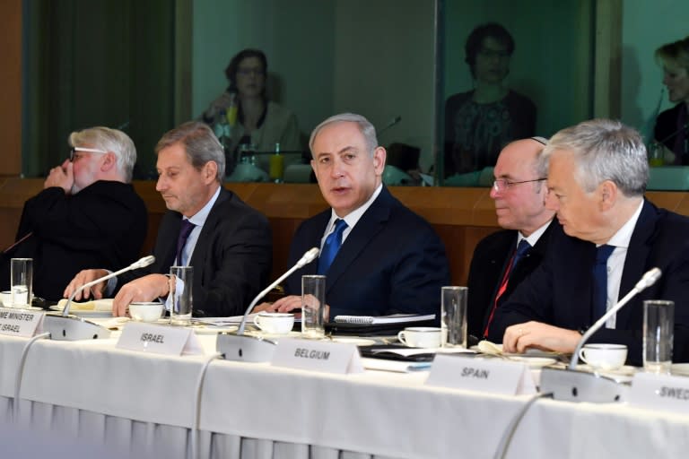 Netanyahu pointed to a new US peace initiative as a possible way forward